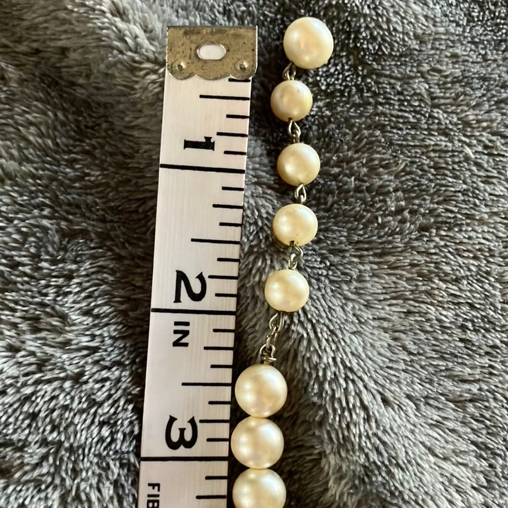 Vintage  Cream Pearl‎ Necklace